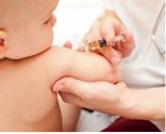 Alteração do calendário de vacinação da criança
